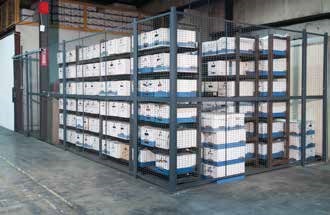 Smart Storage Systems Maryland ECONOMICAL WIRE PARTITION STORAGE ENCLOSURES