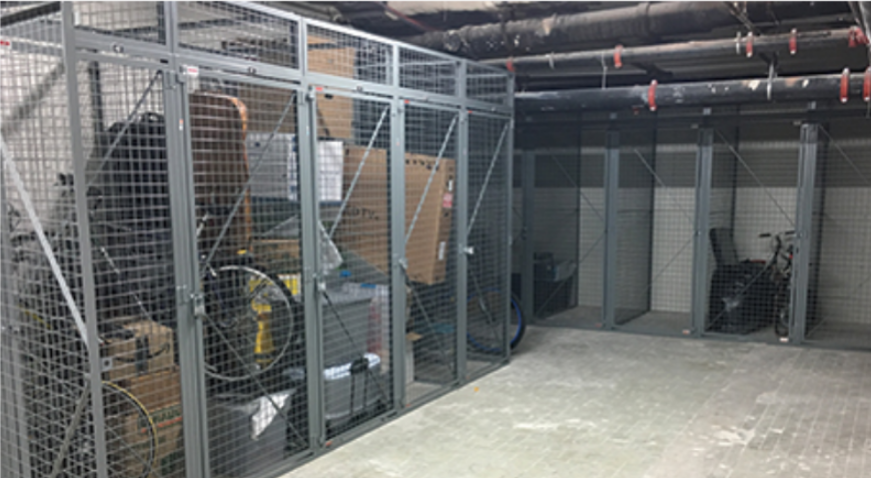 Smart Storage Systems Maryland Mesh Lockers