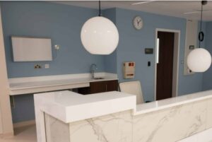 Hospital Reception Desk 