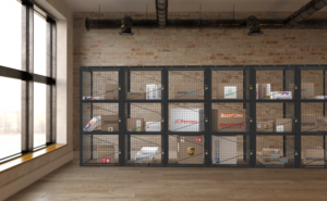 Apartment Package wire mesh lockers