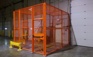 Warehouse driver cage